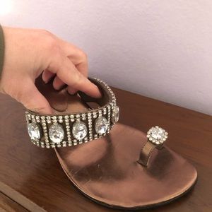 Sandals that sparkle